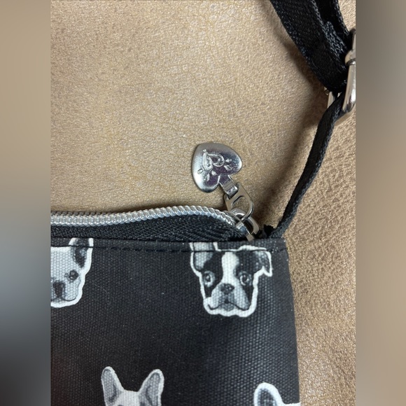 Justice Girls “Z” Initial Dogs Pug Purse Pocketbook Bag Shoulder Zoey - Picture 4 of 13